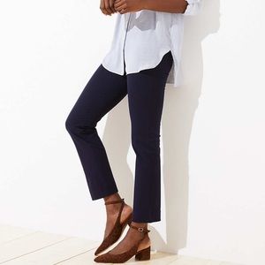 Loft Slim Pull On Pants - Navy